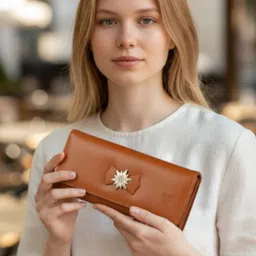 alsu Party, Casual, Formal Tan Clutch image 2