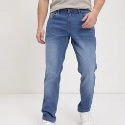 roadster Men Slim Mid Rise Blue Jeans-picture-13