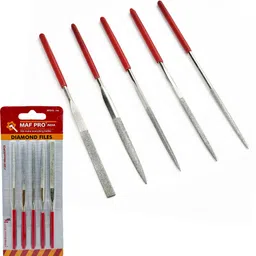 malfah enterprises MAF FLAT DIAMOND FILE SET MIX MPDFS 140 Knife Sharpening Steel-picture-26