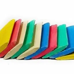 decronics Multicolor Dustless Sewing / Tailor Chalk Marker Chalk for Fabrics-Pack of 10 Tailor Chalk-picture-16