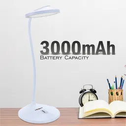 pick ur needs Rechargeable Desk LED Table Lamp With Warm Light Color Touch Dimmable Brightness 4 hrs Flood Lamp Emergency Light-picture-15