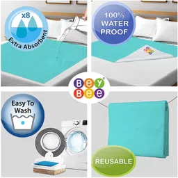 beybee Cotton Baby Bed Protecting Mat image 4