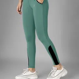 Women Solid Light Green Track Pants-image-62