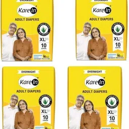 karein Overnight Adult Diapers - XL (PACK OF 4) Adult Diapers - XL-picture-18