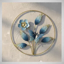 American Lilly Flower Design Metal Wall Art 40 X 40 X 3 Home Décor_F24-image-18