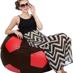 style homez XXXL Football Bean Bag Bean Bag Chair With Bean Filling image 4