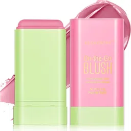 Pink Blush Stick for Women and Girls,Blendable tint blush, Blush for Face Makeup-image-44
