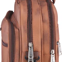 gatudo Men & Women Tan Messenger Bag image 5