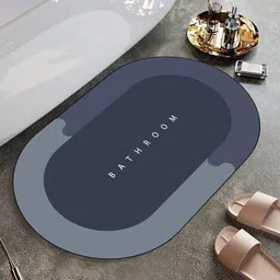 zominex PVC (Polyvinyl Chloride), Rubber Bathroom Mat-picture-43