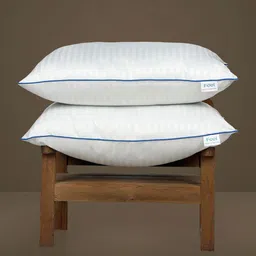 picknbuy Polyester Fibre Sleeping Pillow Pack of 2 Solid Comfort Series image 2