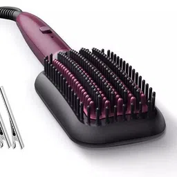 PHILIPS BHH730 Heated Straightening Brush ,Tail Comb with Hair Clips Personal Care Appliance Combo-picture-38
