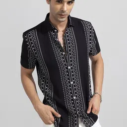 snitch Men Slim Fit Printed Casual Shirt-picture-11