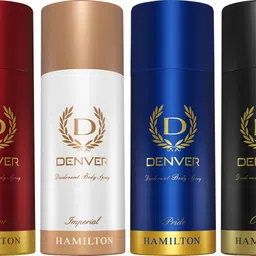 denver Imperial Honour Pride and Caliber (200 X 4) Deodorant Spray - For Men-picture-18