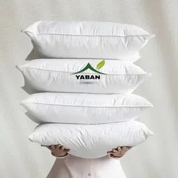 Cotton Sleeping Pillow Pack of 4 Solid ULTRA SOFT LUXURY-image-95