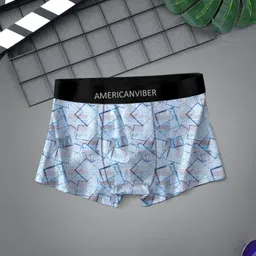 americanviber Pack of 3 Floral Print Men Trunk image 4