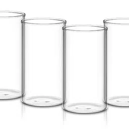 shivay (Pack of 6) Glass Set Water, Juice Glass (200ml, Glass, Clear 6 PCS) Glass Set Water/Juice Glass-picture-48