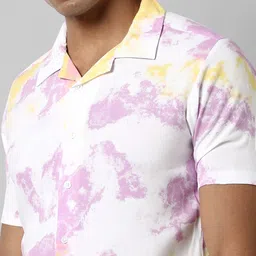 campus sutra Men Night Suit Set Multicolor Printed image 4