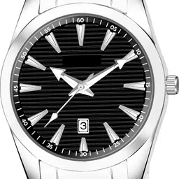 Color Pop Analog Watch - For Men Black Dial Date Function LR148-image-1