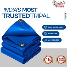 double kissan 12FTX12FT-80-B Tent - For Suitable For: Household Storage, Balcony Shade, 2-Wheeler Cover, Rain Protection-picture-31