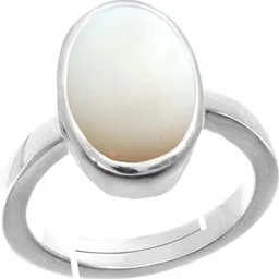 mbvgems opal stone Ring 9.25 Ratti 8.00 Carat FOR MEN AND WOMEN Brass Opal Ring-picture-32