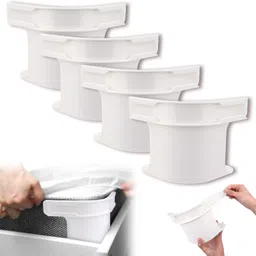 4Pcs Bed Sheet Holder Fitted Sheet Straps/Holders Keep Sheets Firm & Tight Rack Plastic Cloth Clips-image-45