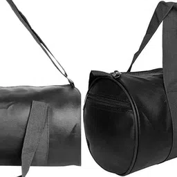 rocketsale 20 L Gym Duffel Bag - DB_Black Colour Gym Bag & Sports Bag for Men and Women. - Black, Black-picture-14