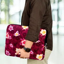 The Furnishing Tree Laptop Sleeve Case Pouch Zippered for 8 inch Laptop Cover Waterproof Polyester Waterproof Laptop Bag Cover-picture-12