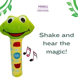 minku creations Green Rattle, Red Rattle Rattle image 5