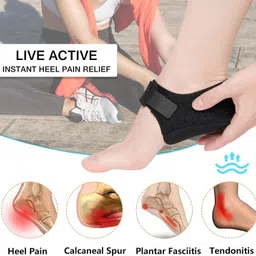 belanto Heel Pain Relief Pad Plantar Fasciitis Heels Support Cushion Pads for Ankle Pain Ankle Support image 3