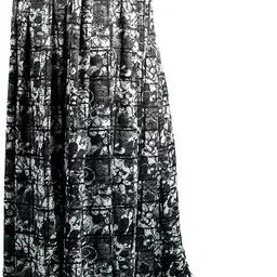 fashion bazaar Women Flared Black Lycra Blend Trousers image 3