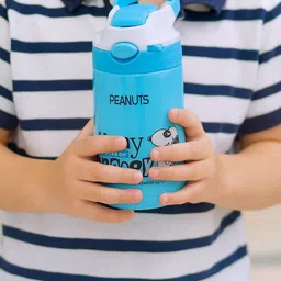 beeby Insulated Stainless Steel Hot and Cold Sipper Water Bottle For Kids(350ml) image 5