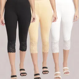 bamboo breeze Women Multicolor Capri-picture-14