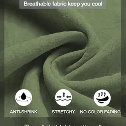 zartha Men Solid Cotton Blend Straight Kurta image 4