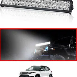 ccmm Universal White High Beam 40LED Bar Light For Vehicle With Clamp-301 Headlight Car LED for Maruti Suzuki (12 V, 55 W)-picture-12