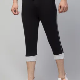 corsair blue Solid Men Three Fourths image 3