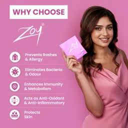 zoy Premium Soft Sanitary Pad| High Absorption, Rash Fre Sanitary Pad image 5