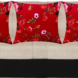 swikon star Microfibre Floral Bolster Pack of 5 image 3