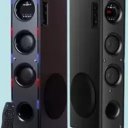 RZG GO 2 Bluetooth Supporting Tower Speaker USB, AUX, LCD Display 120 W Bluetooth Tower Speaker-picture-23