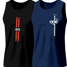 flicfol Pack of 2 Men Vest-picture-38