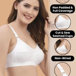 floret Women Full Coverage Non Padded Bra image 3