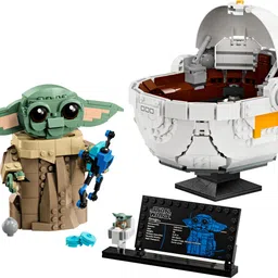 lego Star Wars: The Mandalorian Grogu with Hover Pram, Buildable Figure 75403 image 2
