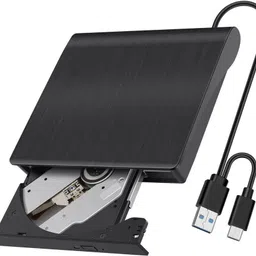 Sancy 2 IN 1 USB 3.0 Type-C External CD DVD-RW Writer Drive Burner Reader Player PC External DVD Writer-picture-25
