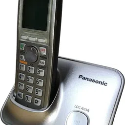 panasonic Single Line 2.4 KX-TG3711SX Digital Cordless Phone (silver) Cordless Landline Phone image 3