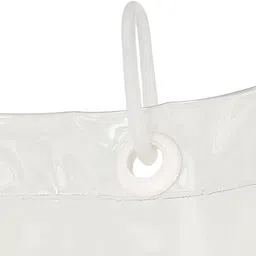 urban home 275 cm (9 ft) PVC Transparent Long Door Curtain Single Curtain image 2