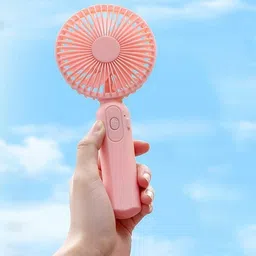 ROYALGUDGET S9 (RECHARGEABLE PORTABLE USB FAN) With Mobile Stand, 800mAh Battery USB Fan image 3