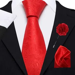 AXLON Silk Cufflink & Tie Pin Set image 2