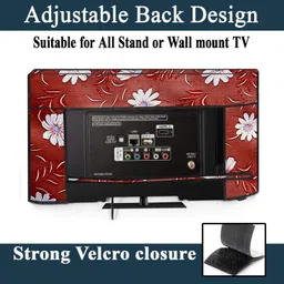 Delideal Padded Cover, Dust Cover, etc. for 48 inch Computer Monitor, TV, LCD Monitor, etc. - LEDTVDD17_48IN image 3