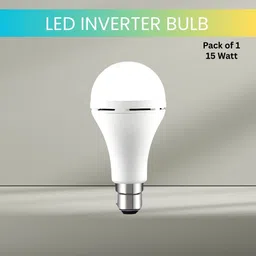15W Rechargeable Emergency Inverter LED Bulb, Upto 4 Hours Battery For HomeU232 4 hrs Bulb Emergency Light-image-36