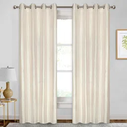 house of common 213 cm (7 ft) Polyester Room Darkening Door Curtain (Pack Of 2) image 1