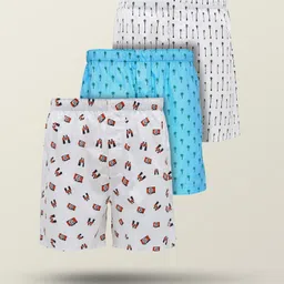 xyxx Pack of 3 Remix IntelliEaze Super Combed Cotton Printed Printed Men Boxer-picture-15